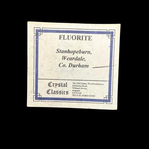 Label Images - only: Fluorite