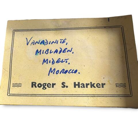 Label Images - only: Vanadinite