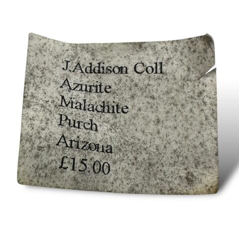 Label Images - only: Azurite & Malachite