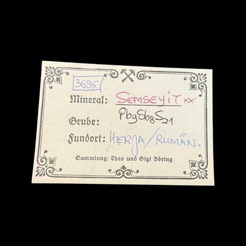 Label Images - only: Semseyite & Sphalerite