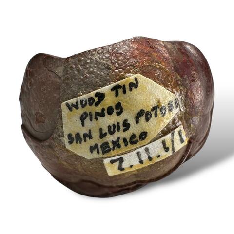 Label Images - only: Cassiterite Var Wood Tin