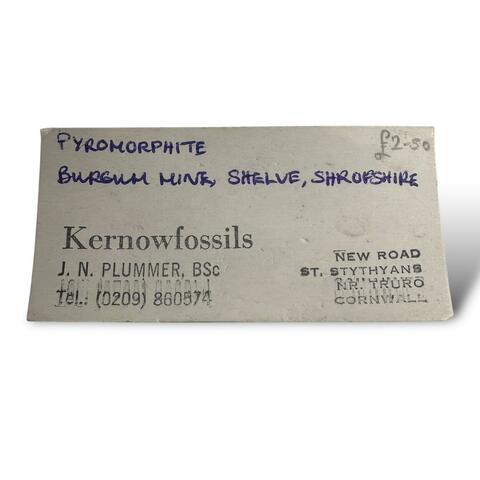 Label Images - only: Pyromorphite