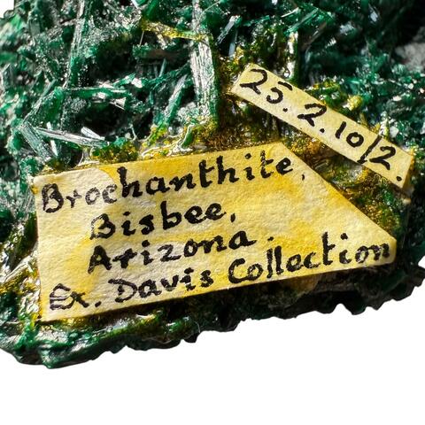 Label Images - only: Brochantite