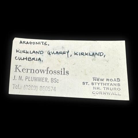 Label Images - only: Aragonite