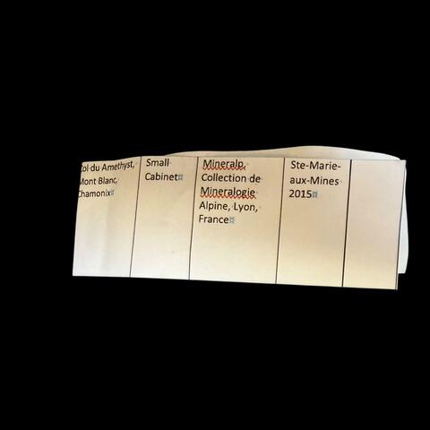 Label Images - only: Smoky Quartz Faden