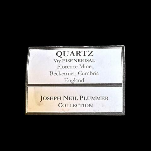 Label Images - only: Quartz Var Eisenkiesel