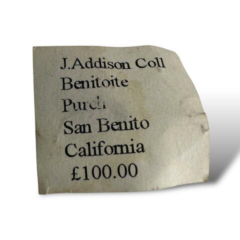 Label Images - only: Benitoite