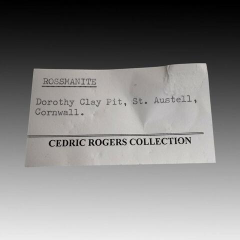 Label Images - only: Rossmanite