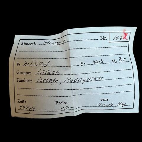 Label Images - only: Zircon