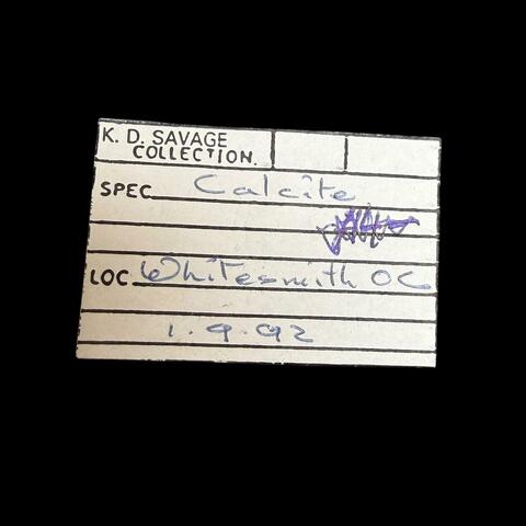 Label Images - only: Calcite