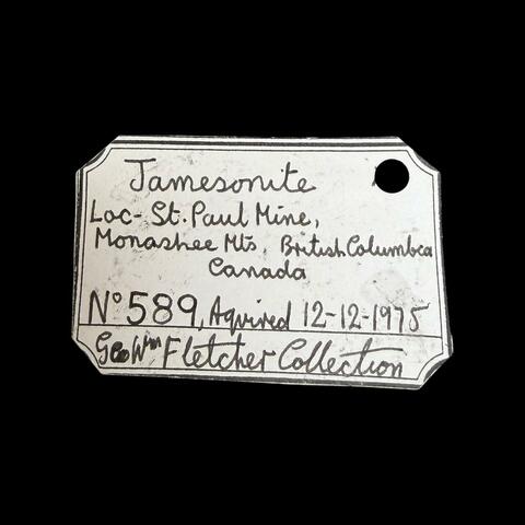 Label Images - only: Jamesonite
