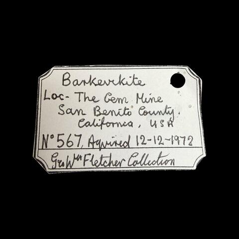 Label Images - only: Barkevikite