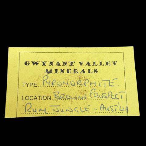 Label Images - only: Pyromorphite