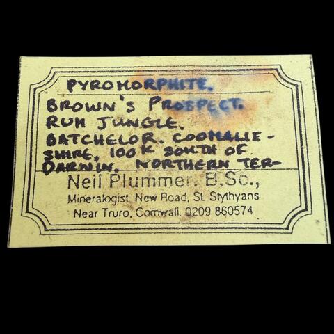 Label Images - only: Pyromorphite