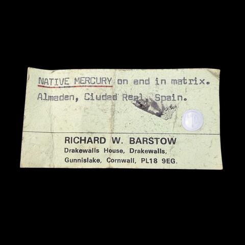 Label Images - only: Native Mercury