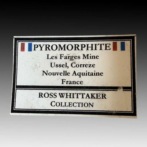 Label Images - only: Pyromorphite