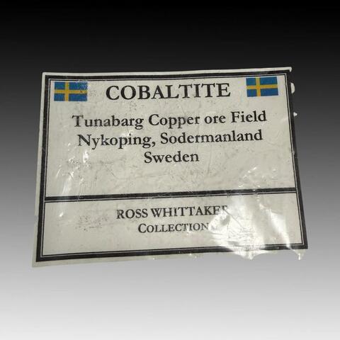 Label Images - only: Cobaltite