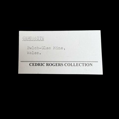 Label Images - only: Cerussite