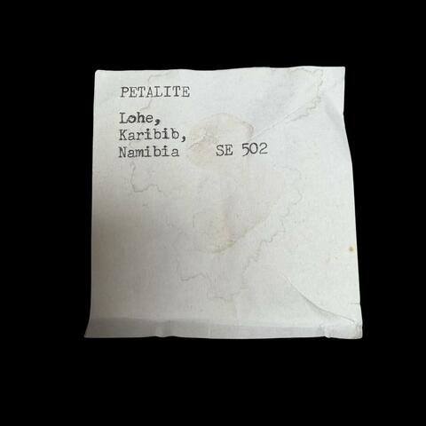 Label Images - only: Petalite