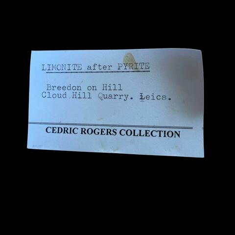 Label Images - only: Limonite Psm Pyrite