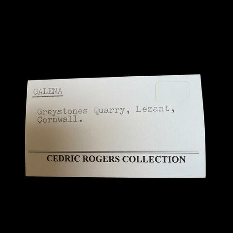 Label Images - only: Galena