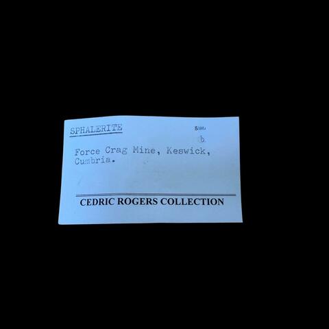 Label Images - only: Sphalerite & Siderite