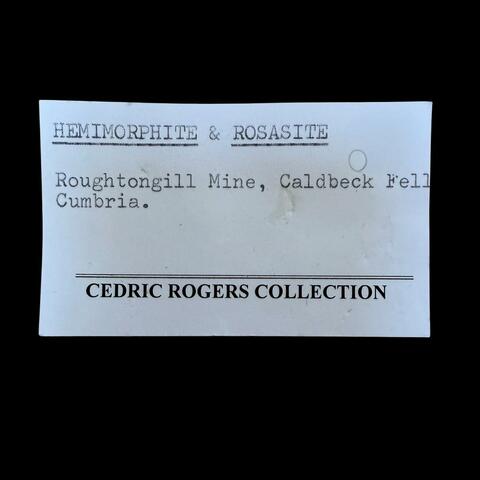 Label Images - only: Chrysocolla Cuprite & Malachite