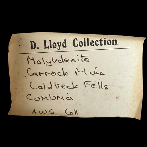 Label Images - only: Molybdenite & Quartz