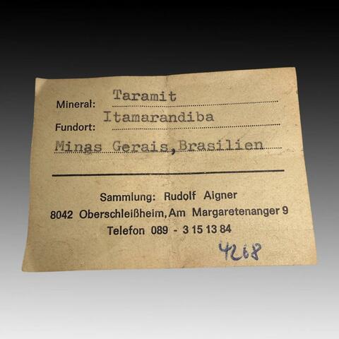 Label Images - only: Taramite