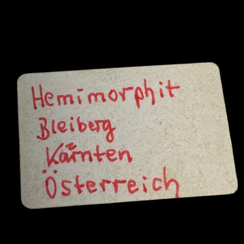 Label Images - only: Hemimorphite