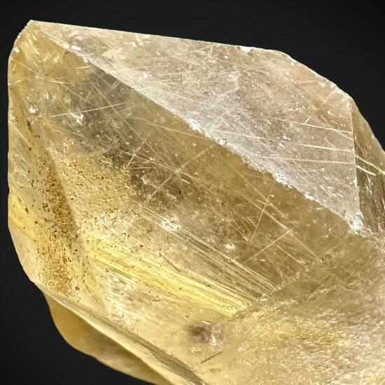 Quartz With Rutile Inclusions