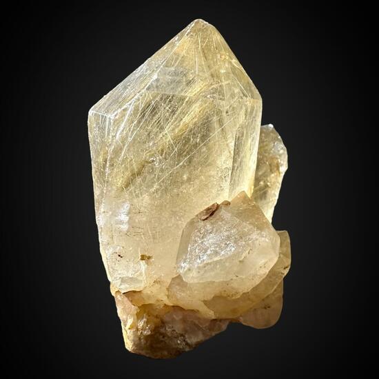 Quartz With Rutile Inclusions