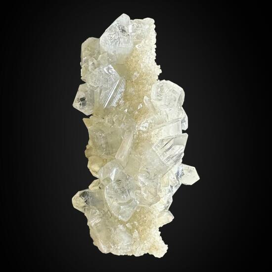 Apophyllite On Stilbite