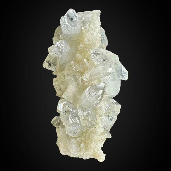 Apophyllite On Stilbite