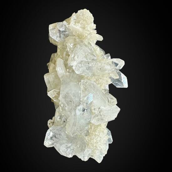 Apophyllite On Stilbite