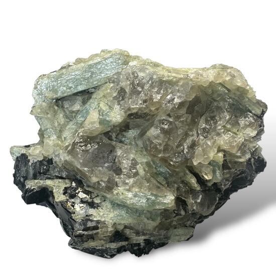 Kyanite With Almandine & Biotite