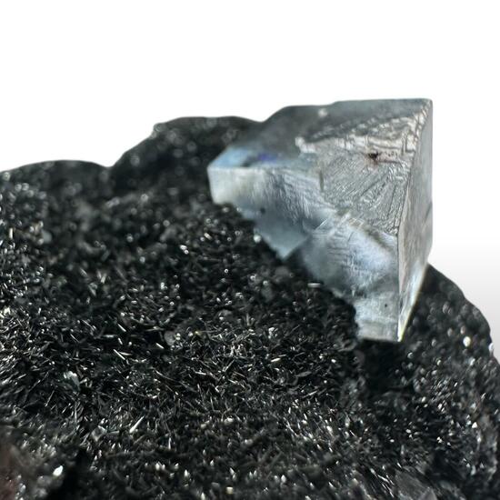 Fluorite On Specularite