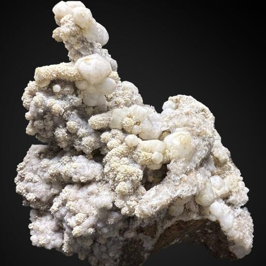 Analcime With Stilbite & Mesolite