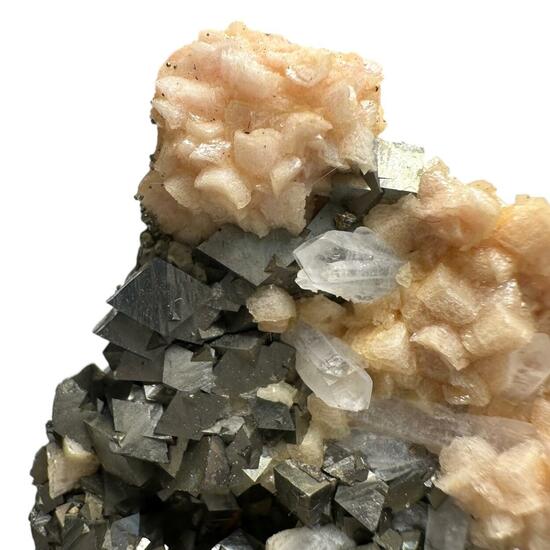 Arsenopyrite With Dolomite & Quartz