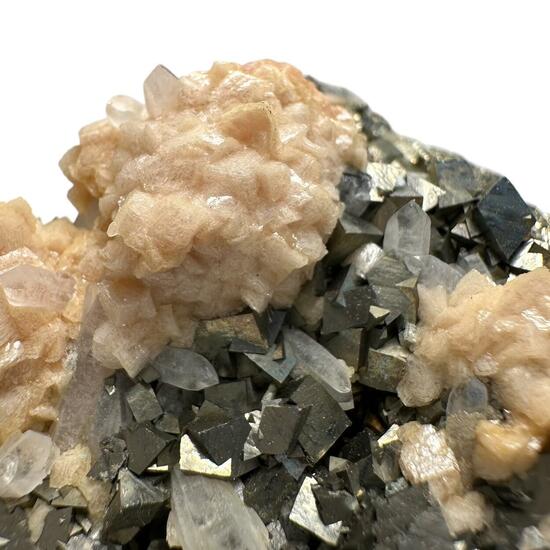 Arsenopyrite With Dolomite & Quartz