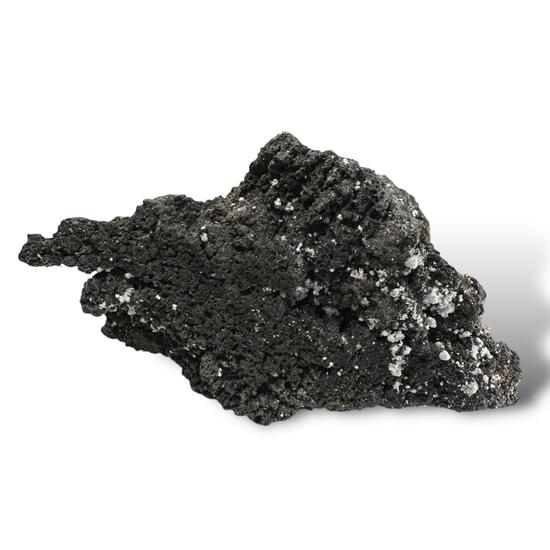 Claudetite With Arsenolite On Native Arsenic