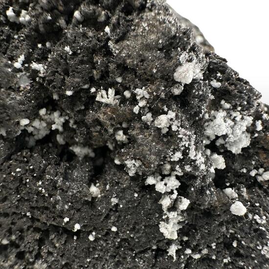 Claudetite With Arsenolite On Native Arsenic