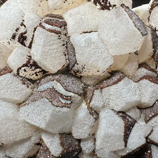 Calcite With Limonite Psm Pyrite