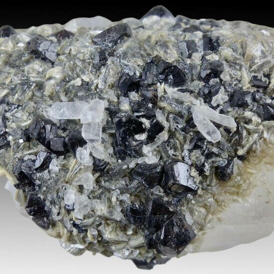 Cassiterite On Quartz