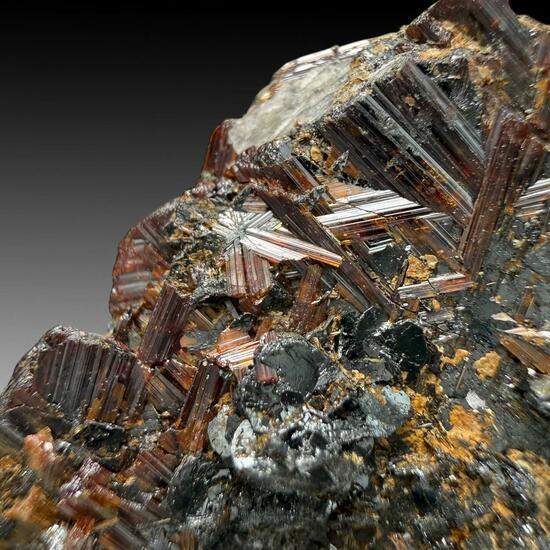 Rutile On Hematite