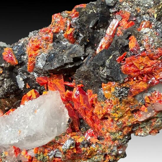 Realgar Sphalerite & Quartz