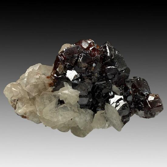 Sphalerite With Calcite