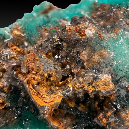 Aurichalcite With Hemimorphite & Plattnerite