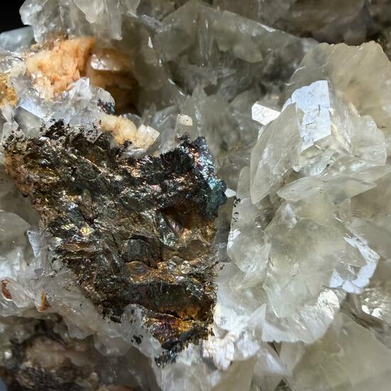 Calcite Dolomite & Chalcopyrite