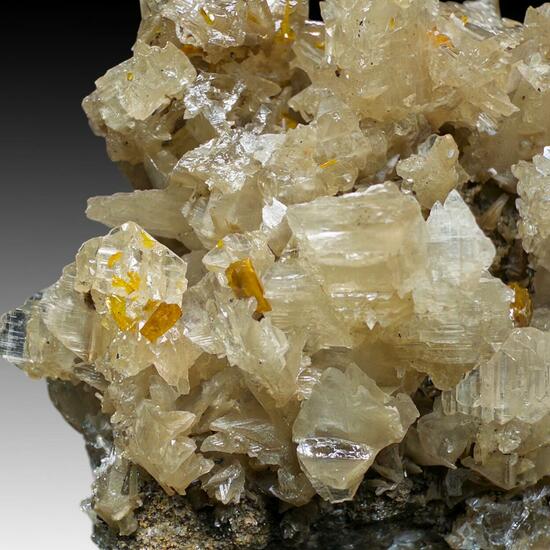 Cerussite With Wulfenite